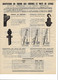 DOCUMENTATION ET MODELES SUR 2 PAGES A. PANSIER PARIS INDUSTRIE TIRAGE TIRFOR CIRCA 1950 B.E. VOIR SCANS - Tools