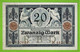 ALLEMAGNE / 20 MARK / REICHSBANKNOTE / 04 - 11 - 1915 / H.4820928 /   Ros. 53 / ETAT SUP - 20 Mark