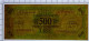 500 LIRE OCCUPAZIONE AMERICANA IN ITALIA BILINGUE FLC A-A 1943 A BB+ - Occupation Alliés Seconde Guerre Mondiale