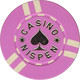 X/ Casino Chip Jetons Set 2 Chips  Casino Nispen Netherlands - Casino