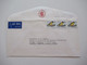 1980 Umschlag The President Legislative Council Of Victoria Marken Mit Lochung / Perfin VG Air Mail Nach Atlanta - Storia Postale