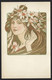 CPA Mucha Cheveux Fleuris - Mucha, Alphonse