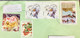 TURKEY 2011, COVER 5 STAMPS USED TO INDIA BALIKESIR CANCELLATION,ODD SHAPED FLOWER,CHILDREN PLANTS ,EMPEROR CEREMONY! - 1934-39 Sandjak Alexandrette & Hatay