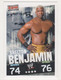 WRESTLING CATCH ,TOPPS SLAM ATTAX EVOLUTION TRADING CARD GAME ,SHELTON BENJAMIN - Trading Cards