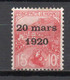 - MONACO N° 39 Neuf * MH - 15 C. + 10 C. Rose Mariage Princesse Charlotte 20 Mars 1920 - Cote 35,00 € - - Nuevos