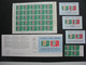 Suisse 1965 Exposition Philatélique Nabra 1965 Lot : Feuille 25 + 4 Timbre Neuf **, 3 Bloc Dont 1 Neuf** Et 1 Document - Altri & Non Classificati