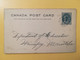 1900 INTERO CARTOLINA POSTALE POSTCARD CARTE CANADA VICTORIA QUEEN OBLITERE' CRYSTAL CITY - 1860-1899 Regno Di Victoria