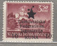 YUGOSLAVIA 1945 Provisory Stamps Bosnia Mi 4 MH(*) #31789 - Ungebraucht