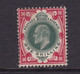 GB Edward V11 One Shilling Green And Scarlet  No Postmark.  No Gum. - Ongebruikt