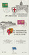Delcampe - Philatélie Au Service De L'Europe, 15 Souvenirs Des Expositions Franco-Allemande Entre 1962 Et 1977 - Military Postmarks From 1900 (out Of Wars Periods)