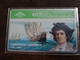 GREAT BRETAGNE  5 UNITS CHRISTOPH COLUMBUS    MINT CARD   **8855** - BT Emissions Etrangères