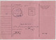 TURQUIE - 1925 - CARTE COLIS-POSTAUX - ANNULATION Par COUPURE SUR LES TIMBRES + CACHET à DATE - Brieven En Documenten