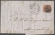 DENMARK - 4 S. ELMSHORN To AHRENSBURG GERMANY  Complet. Letter - 1859 - Brieven En Documenten
