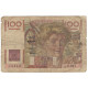 France, 100 Francs, Jeune Paysan, 1953, 13518 C.531, B, Fayette:28.35, KM:128e - 100 F 1945-1954 ''Jeune Paysan''