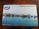 TRINIDAD & TOBAGO  GPT CARD    $100,-  205CCTA   SMOOTH SAILING             Fine Used Card        ** 8902** - Trinité & Tobago