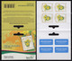 HUNGARY 2007 Self Adhesive Booklet - Priority Express To EUROPE - Flower Linum Dolomiticum / MNH - Markenheftchen