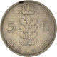 Monnaie, Belgique, 5 Francs, 5 Frank, 1950 - 5 Franc