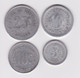 4 Jetons - Monnaie De Nécessité D'Amiens - Chambre De Commerce 25/10 Et 5 Centimes De 1920 Et 1921 - Monétaires / De Nécessité