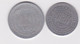 2 Jetons - Monnaie De Nécessité - VICHY - 25 Et 10 Centimes De 1920 - Compagnie Fermière De L'établissement Thermal. - Monétaires / De Nécessité
