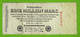 ALLEMAGNE / 1 MILLION MARK / REICHSBANKNOTE / 25 - 07 - 1923 :/ B 4242937 /  Ros.92 - 1 Mio. Mark