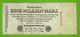 ALLEMAGNE / 1 MILLION MARK / REICHSBANKNOTE / 25 - 07 - 1923 :/ B 4242937 /  Ros.92 - 1 Miljoen Mark