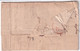 1827 - LETTRE De ROLLE / SUISSE (MARQUE LINEAIRE MAL FRAPPEE) Avec ENTREE SUISSE PAR PONTARLIER Et GRIFFE LINEAIRE ! - Entry Postmarks