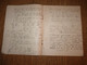 Delcampe - Cahier De Devoirs Début 1900-Le Jeune Musicien- Le Tonnelier Au Village-Le Familistère-Format Plié 22,3x17,3cm Env. - Protège-cahiers