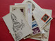 Lot Enveloppes Souvenirs + Carte VATICAN - Briefe U. Dokumente