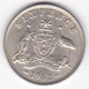 Australie 6 Pence 1962 Melbourne Elizabeth II, En Argent . KM# 58 - Sixpence