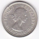 Australie 6 Pence 1962 Melbourne Elizabeth II, En Argent . KM# 58 - Sixpence