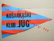 Yugoslavia / Košarkaški Klub " JUG " - Old Paper Flag - Habillement, Souvenirs & Autres