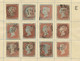 Delcampe - COLLECTION QV 1d Red Imperforated Complete Sheet Reconstruction Of 240 Stamps (within Ca. 130 Four Margins Copies) - Gebruikt