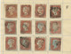 Delcampe - COLLECTION QV 1d Red Imperforated Complete Sheet Reconstruction Of 240 Stamps (within Ca. 130 Four Margins Copies) - Gebraucht