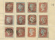 Delcampe - COLLECTION QV 1d Red Imperforated Complete Sheet Reconstruction Of 240 Stamps (within Ca. 130 Four Margins Copies) - Gebraucht