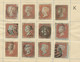 Delcampe - COLLECTION QV 1d Red Imperforated Complete Sheet Reconstruction Of 240 Stamps (within Ca. 130 Four Margins Copies) - Usati