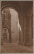 Norman Arch And Font, Chichester Cathedral, 1920 - Judges RP Postcard - Chichester