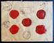 Lettre Chargé En VD De 9200FR Tarif 9fr 75c Tricolore Sage N°71, 72 X4 & 95 Soissons Pour Nevers Superbe Signé JF.BRUN - 1898-1900 Sage (Type III)