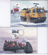 AAT 2001 Australians In The Antarctic 4v 4 Maxicards (AAT176) - Cartoline Maximum