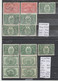 TIMBRE DU CANADA  1875-88 -1906-45 OBLITEREES Nr VOIR SUR PAPIER AVEC TIMBRES COTE 326.80  € - Portomarken