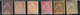 Saint Pierre Et Miquelon Série 59 A 71 Avec Charnière * 71 Et 68 Avec Adhérence Et 59 60 Deuxième Choix - Unused Stamps