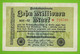 ALLEMAGNE / 10 MILLIONEN MARK / REICHSBANKNOTE / 22 - 08 - 1923 :/ MM662 /.* 216588 /  Ros.105 - 10 Millionen Mark