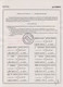BRESIL - Document Notice Philatélique 1981 - Vignette D'affranchissement N°11 - Lettres & Documents