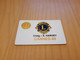 TRES ANCIENNE CARTE A PUCE BULL LIONS CLUB TELEMEDIACARTES FIN DES ANNEES 80 TRES RARE !!! - Other & Unclassified