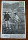 Delcampe - CARTE POSTALE ANCIENNE LA LECON DE BICYCLETTE LOT DE 5 CARTES OBLITEREES 1920?? - Coppie
