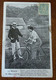 Delcampe - CARTE POSTALE ANCIENNE LA LECON DE BICYCLETTE LOT DE 5 CARTES OBLITEREES 1920?? - Paare