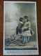 Delcampe - CARTE POSTALE ANCIENNE Série IDYLLE ENFANTINE LOT DE 5 CARTES ANNEES 1920 ? - Collections, Lots & Séries