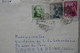 AR12  ESPAGNE BELLE LETTRE DEVANT  1947 PAR AVION MADRID POUR BOURG  PARIS  FRANCE  + AFFRANCH.  INTERESSANT - Brieven En Documenten