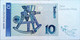 Germany 10 Mark 1993 YA Replacement Unc Counting Fracture - Collections