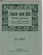 Broschüre Stark Und Still - Kriegs-Losungen Für Die Krieger Im Felde, Verwundete Und Angehörige - Hamburg 1916 (59607) - Duits