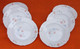 Années 1970   Suite De 6 Assiettes Creuses Arcopal France   " Pois De Senteur " - Plates